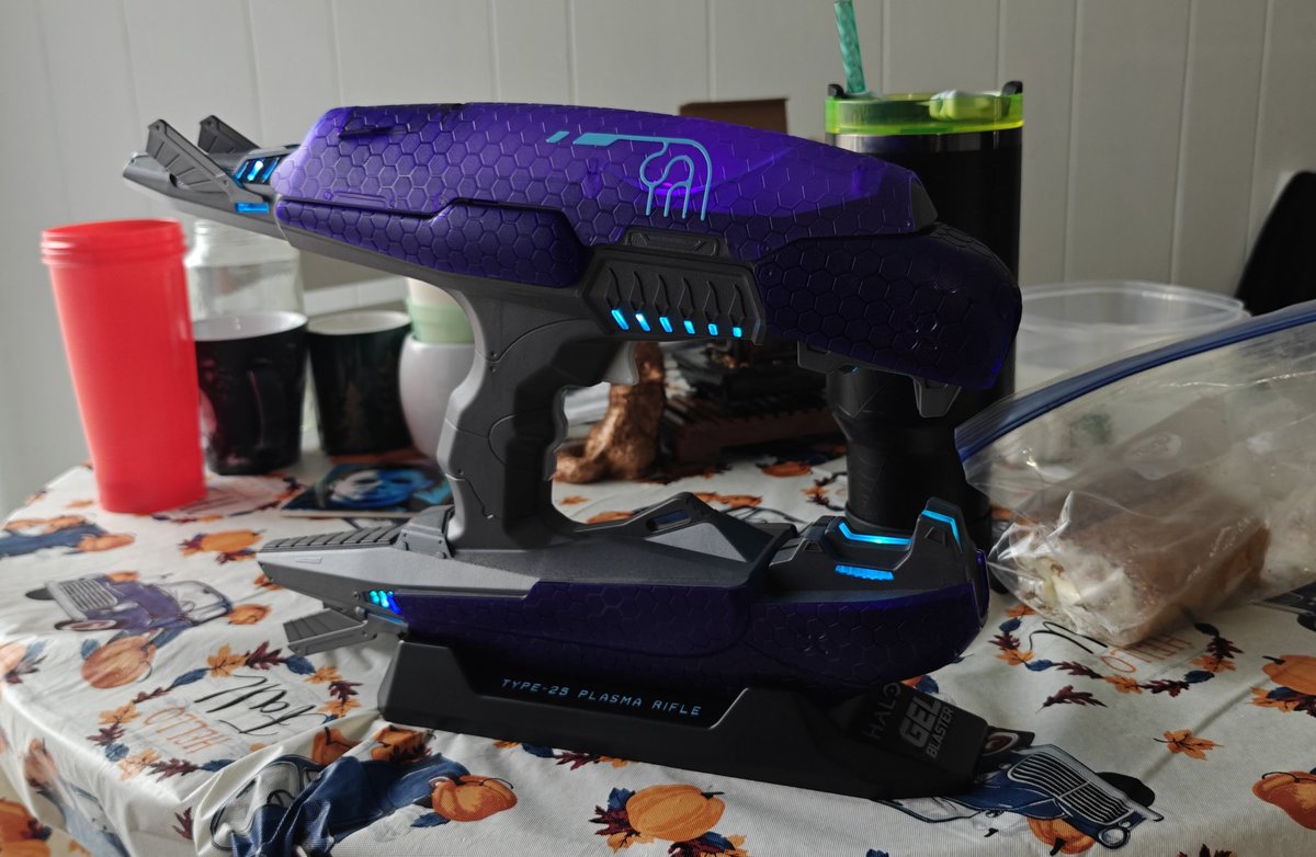Kidskull51's tweet image. Got my Halo Gel Blaster in!!! Been looking forward to this one!