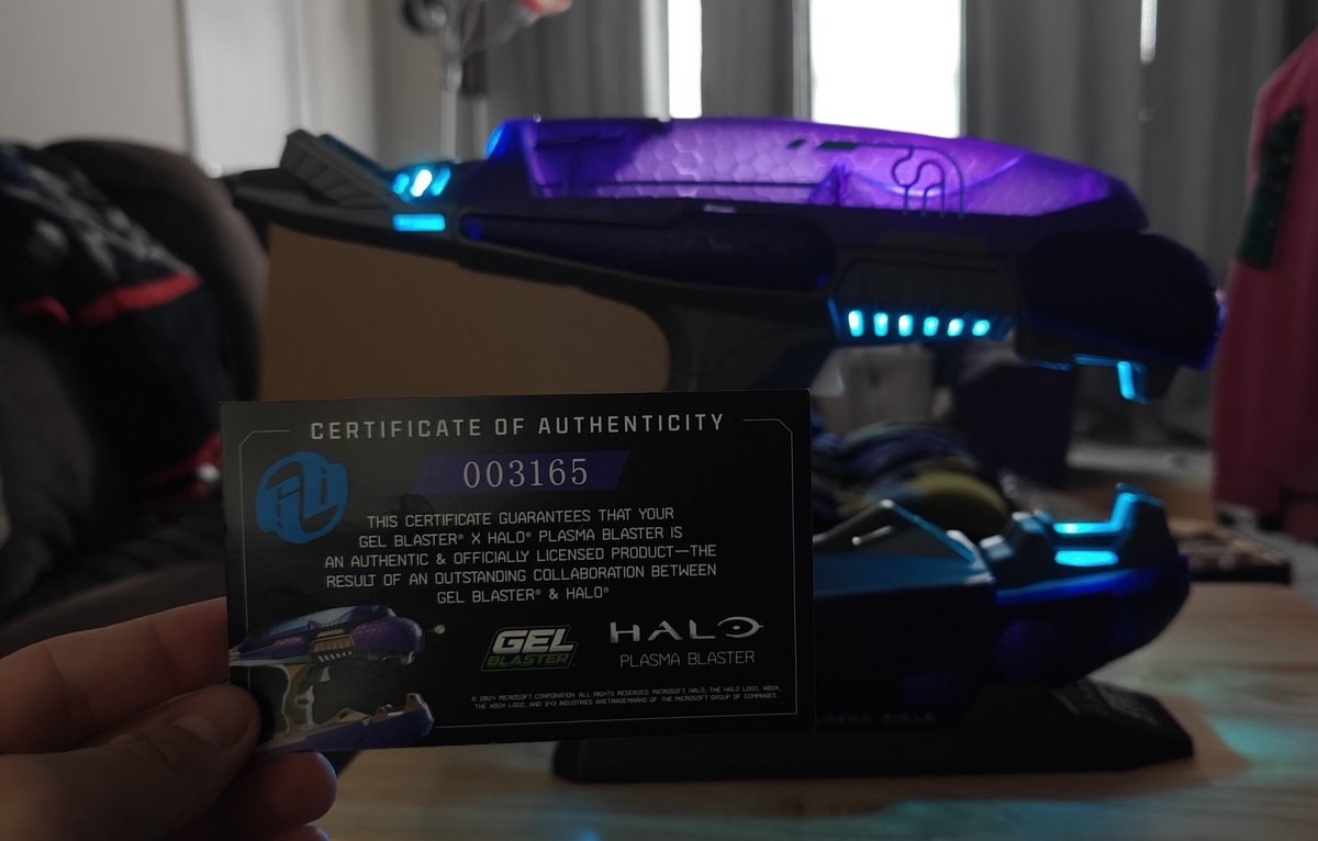 Kidskull51's tweet image. Got my Halo Gel Blaster in!!! Been looking forward to this one!