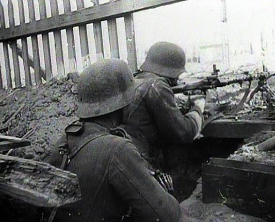 16 September 1942

They attacked in force today. Mortars rained down on our position in the apartment block, collapsing walls around us. I pressed myself flat as debris showered my helmet. When the barrage lifted, enemy infantry surged forward across the square in front of our