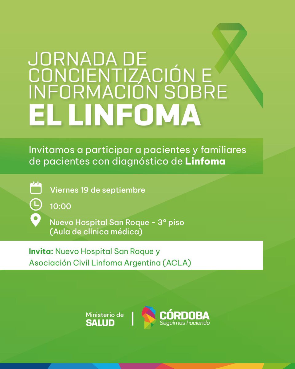 Linfomas Argentina (ACLA) (@linfomasar) on Twitter photo 
