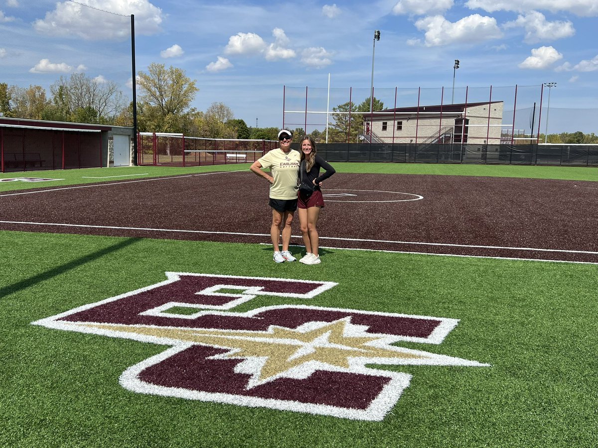 Thank you <a href="/strike3_next/">Stacey Goyette</a> for taking the time to show me the <a href="/Quaker_softball/">Earlham College Softball</a> facilities, talk about the program, and have lunch with me! I loved walking through the beautiful campus and seeing what Earlham has to offer. Go Quakers!!
