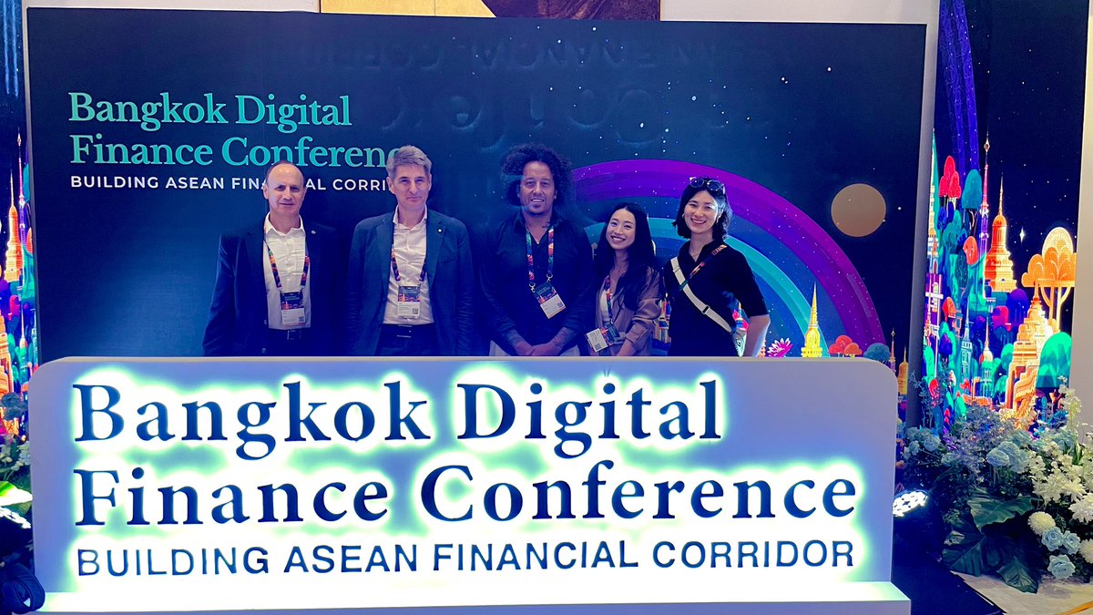 Great day at #bangkokdigitalfinanceconference with <a href="/circle/">Circle</a> <a href="/GLEIF/">Global Legal Entity Identifier Foundation (GLEIF)</a> <a href="/Capgemini/">Capgemini</a> <a href="/gftn_official/">Global Finance & Technology Network (GFTN)</a>