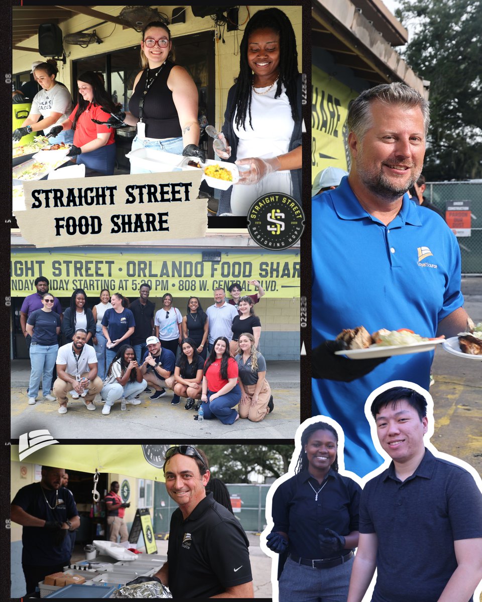 LoyalSourceGS's tweet image. At Loyal Source, giving back to communities in need—especially our own—is at the heart of what we do!

Our ongoing partnership with Straight Street Orlando Food Share has become a cherished tradition and we’re honored to support by catering 200 meals each night.