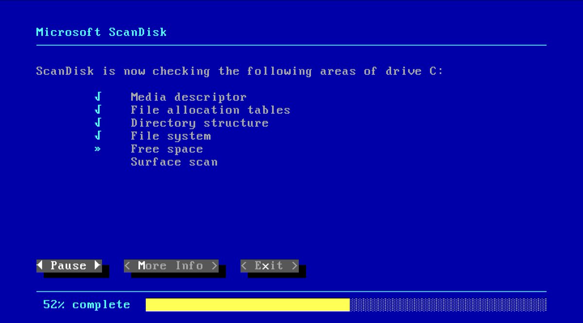 RetroTechDreams's tweet image. I don&apos;t miss ScanDisk