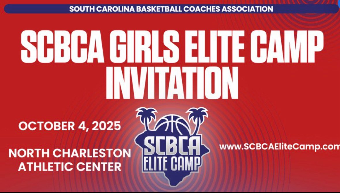 I am beyond grateful to have been invited to the <a href="/SCBCA/">South Carolina Basketball Coaches Association</a> Elite Camp. It truly demonstrates the hard work I’ve been putting in this summer, and I am incredibly thankful for this opportunity. <a href="/RHHSGirlsBBall/">RH LadyBearcatBB</a>