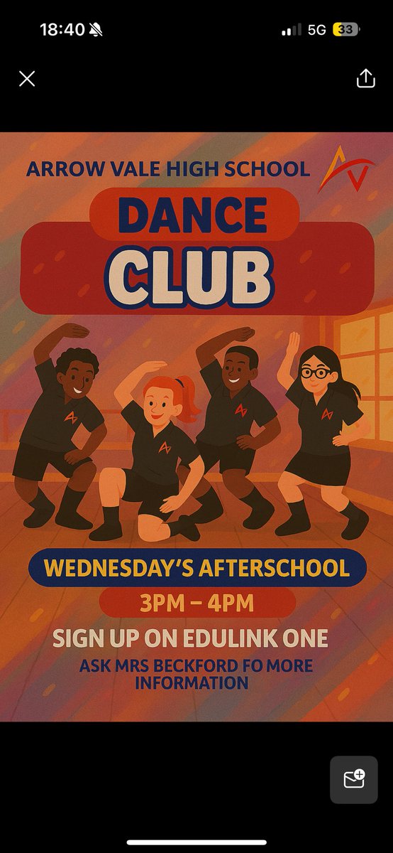AFTER SCHOOL CLUBS 
<a href="/ArrowValeSchool/">Arrow Vale School</a>