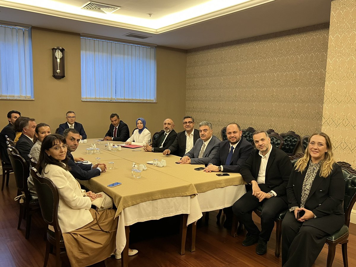 AK Parti Merkez Disiplin Kurulu toplantımızı icra ettik ve Kurul gündemindeki dosyaları karara bağladık. 

Toplantımızın teşkilatımız için hayırlara vesile olmasını diliyorum.

<a href="/Akparti/">AK Parti</a>