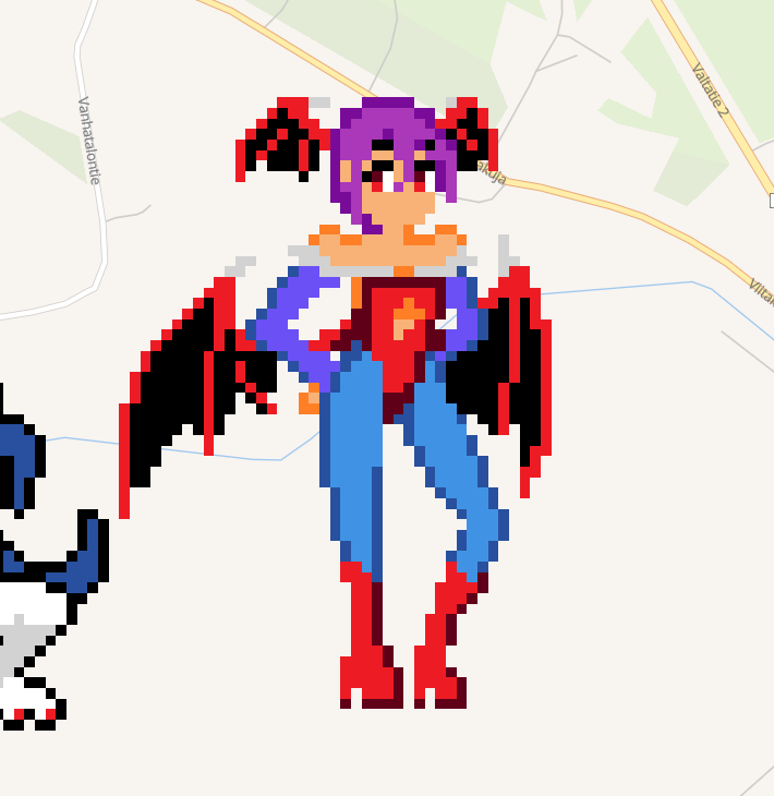 Vezuki ๐ฆ Small Fox Vtuber ๐ฌ๐ง๐ซ๐ฎ๐ช๐ช (@vezukiz) on Twitter photo Comment missing, REMEMBER TO UPDATE BEFORE POSTING!!!
Note - say something funny here about pixel art, number and name the character (and series) you drew today and wait for tommorrow to post another one
96 - Lilith (Darkstalkers) Comment missing, REMEMBER TO UPDATE BEFORE POSTING!!!
Note - say something funny here about pixel art, number and name the character (and series) you drew today and wait for tommorrow to post another one
96 - Lilith (Darkstalkers)