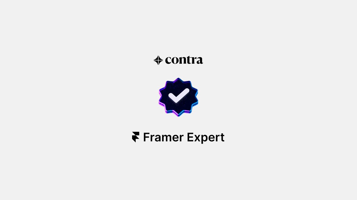 _callmeayo's tweet photo. Big milestone!

I’m now officially a Framer Certified Expert + a Framer Expert on Contra 

I help businesses design high-converting websites &amp; modern landing pages that actually drive results.

Want to elevate your online presence? Let’s connect
#Framer #WebDesign #ContraExperts https://t.co/LKkYoXYBU1