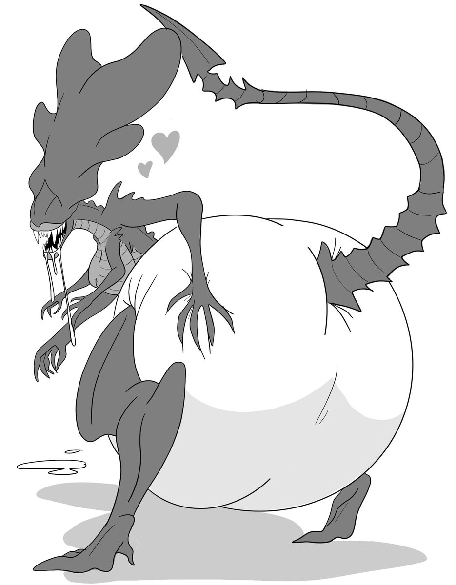 Queen Xenomorph commissioned by Anon