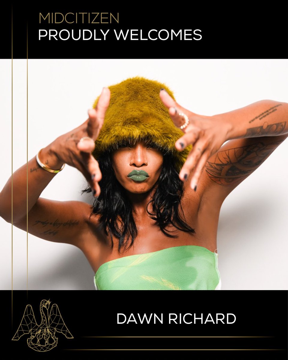 We’re so excited to announce <a href="/DawnRichard/">DAWN</a> has joined the MidCitizen Artist roster!