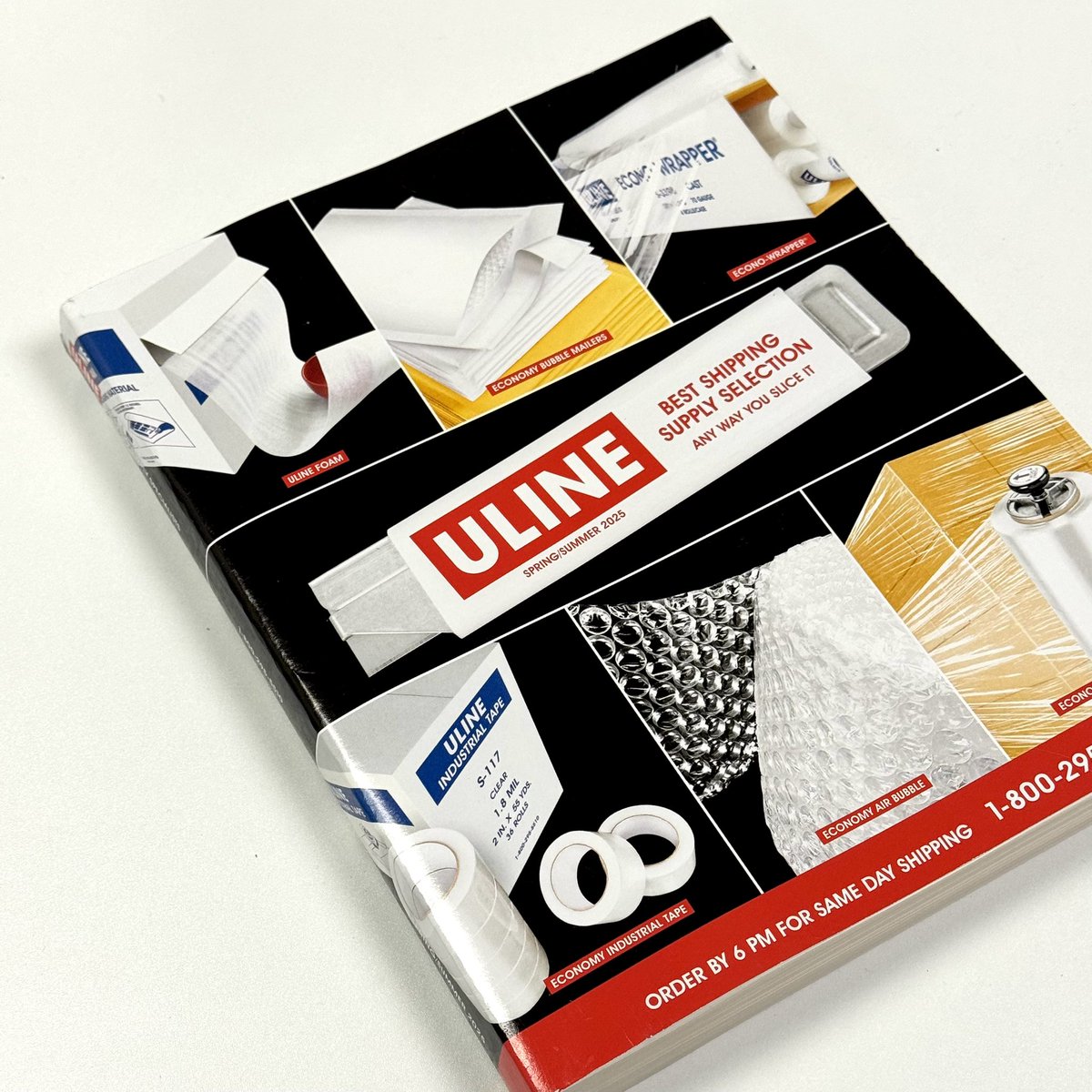 ULINE website is amazing, but the ULINE printed version is peak design <a href="/usgraphics/">U.S. Graphics Company</a>