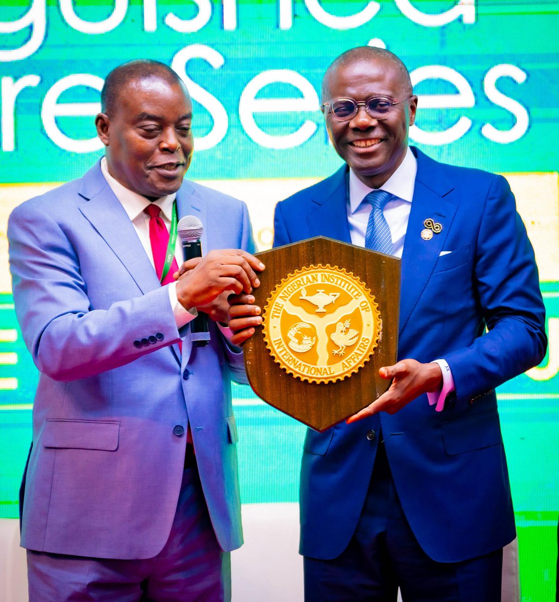 Today, I delivered the inaugural Distinguished Lecture at the Nigerian Institute of International Affairs (NIIA). I spoke about Nigeria’s path to global influence and why our greatest strength lies in our young people, with about 100 million under the age of 20.

Lagos is central