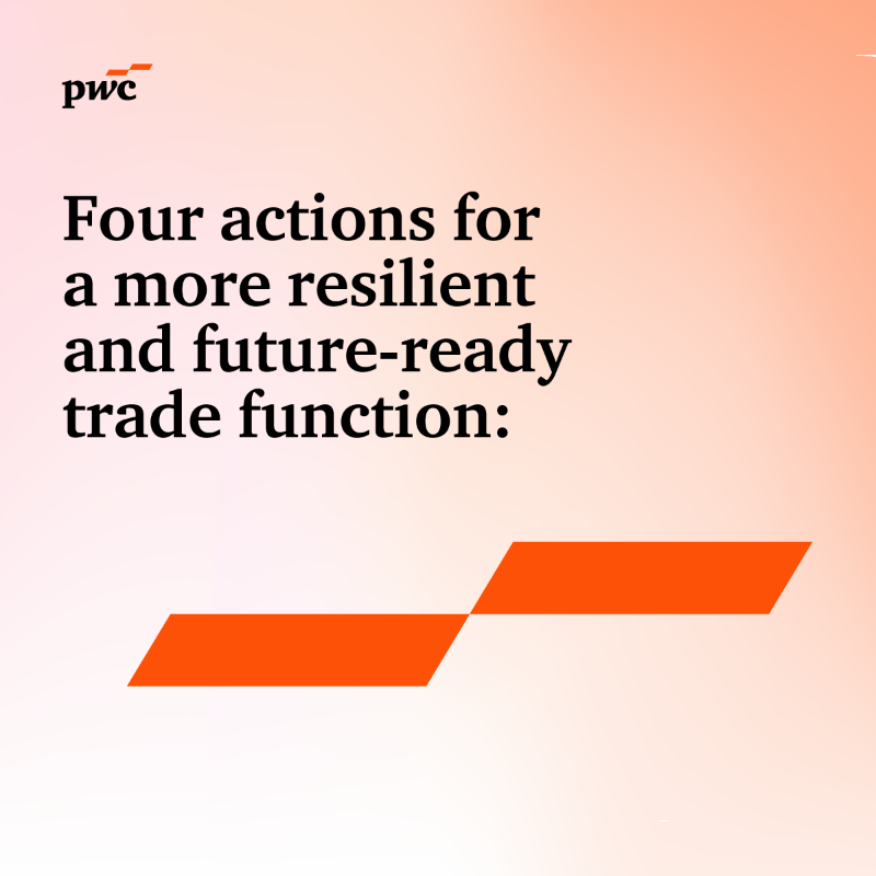 PwC's tweet photo. The complexity of trade rules is growing daily, and international trade management has become a strategic imperative.  

Our report in collaboration with the @wef, provides a practical guide for navigating today’s trade challenges: https://t.co/AyHdc7LJzh