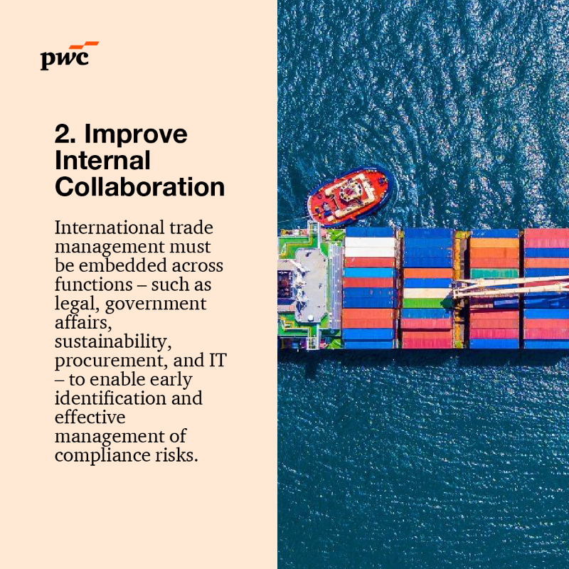 PwC's tweet photo. The complexity of trade rules is growing daily, and international trade management has become a strategic imperative.  

Our report in collaboration with the @wef, provides a practical guide for navigating today’s trade challenges: https://t.co/AyHdc7LJzh