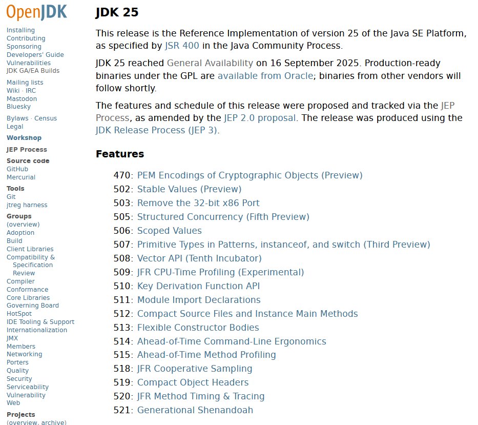 cdesio's tweet image. 🚀 E siamo già arrivati a Java 25!
Sto lavorando al capitolo extra online del mio ultimo libro "Programmazione Java", che aggiornerà i contenuti dalla versione 24 alla 25.
Sarà pubblicato entro qualche settimana.
#programmazionejava #java25
