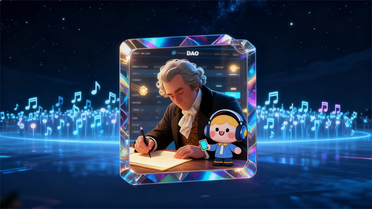 Creator_AI1's tweet image. 🌌 DAO governance is more than voting — it’s proof of community power.
Every decision in Creator AI is driven by holders’ consensus 🔗🎶
🔗creatormusicai.com
#CreatorAI #DAO #NFT #Web3 #AIMusic