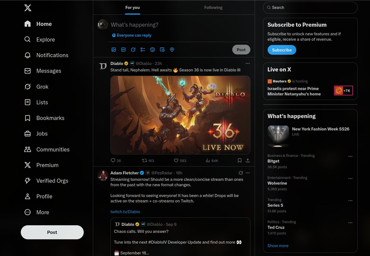 systematiq1's tweet photo. I've changed my Appearance to Dim, probably 100 times, every time i log in again - it's Back to Black.
F... you X, and No i won't Subscribe... #X

How do you even tag X ? is it #X ? is #XtheseNuts ? https://t.co/OHZXoKVF1C