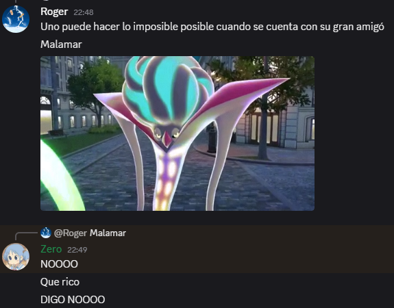 Roger28426584's tweet photo. Qué buen amigo que es Mega Malamar, ¡o! ¡O no!!! ¿Qué le paso a mi amigo Malamar? ¿Zero la cierva te comiste a mi amigo Malamar ? 

 #ZeroDeerArt #ZeroIsCero #Malamar #MiAmigoMalamar https://t.co/FoyBH8Lfuq