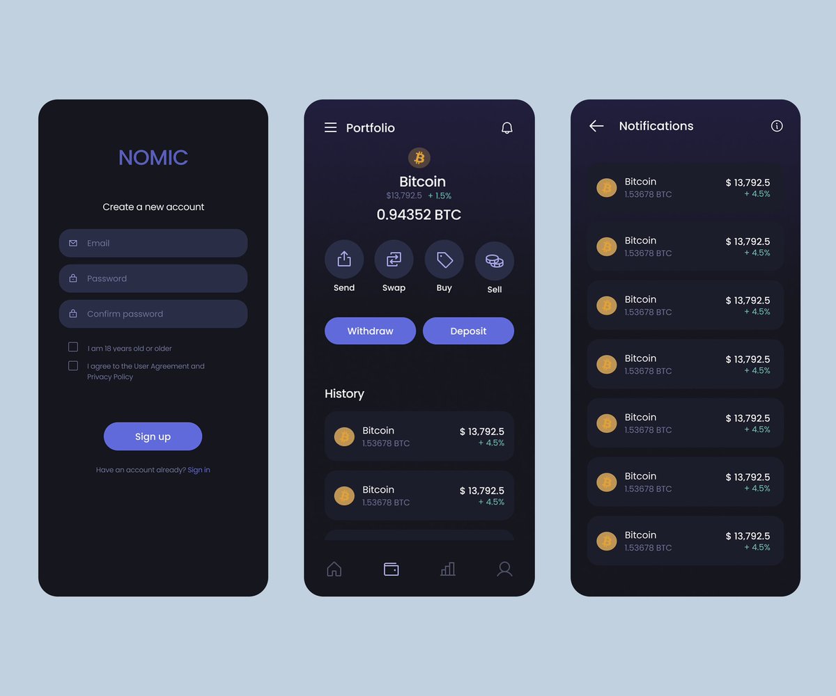 Today’s practice 
Wallet app