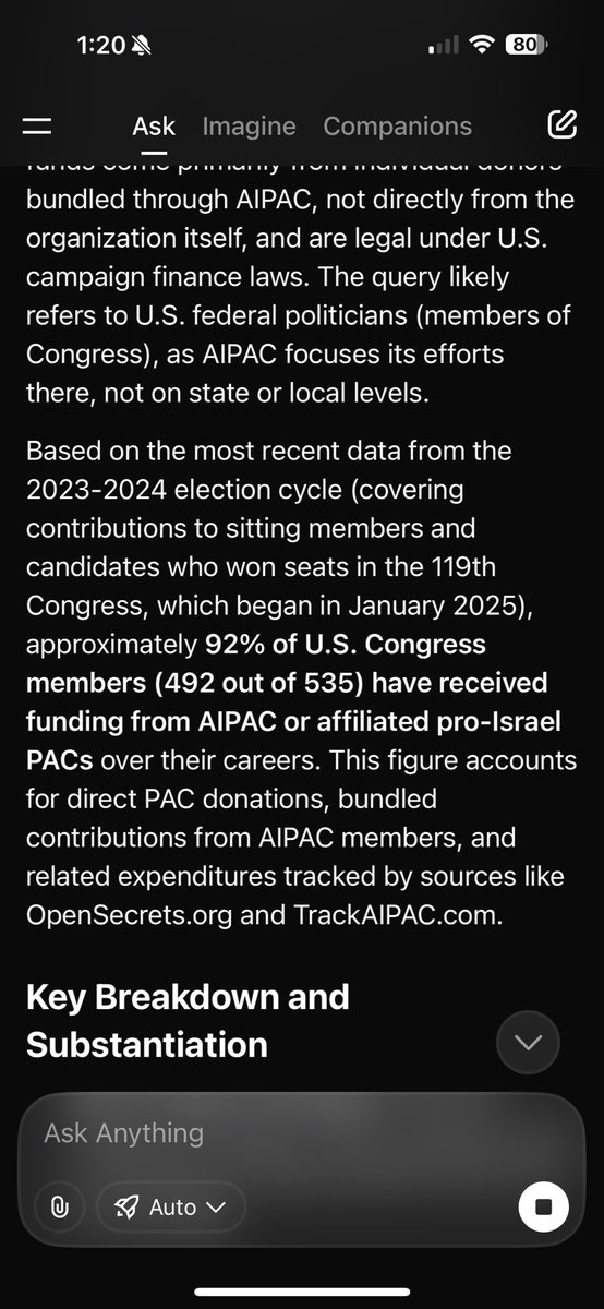 Scheeba2's tweet image. Ok so I’m not a big account nor do I post all day everyday. But with all going on and looking into a few things how is this number not concerning to anyone. 92% or  492 politicians took donations for Israel. Then if you ask at any point has any politician who took this money ever…