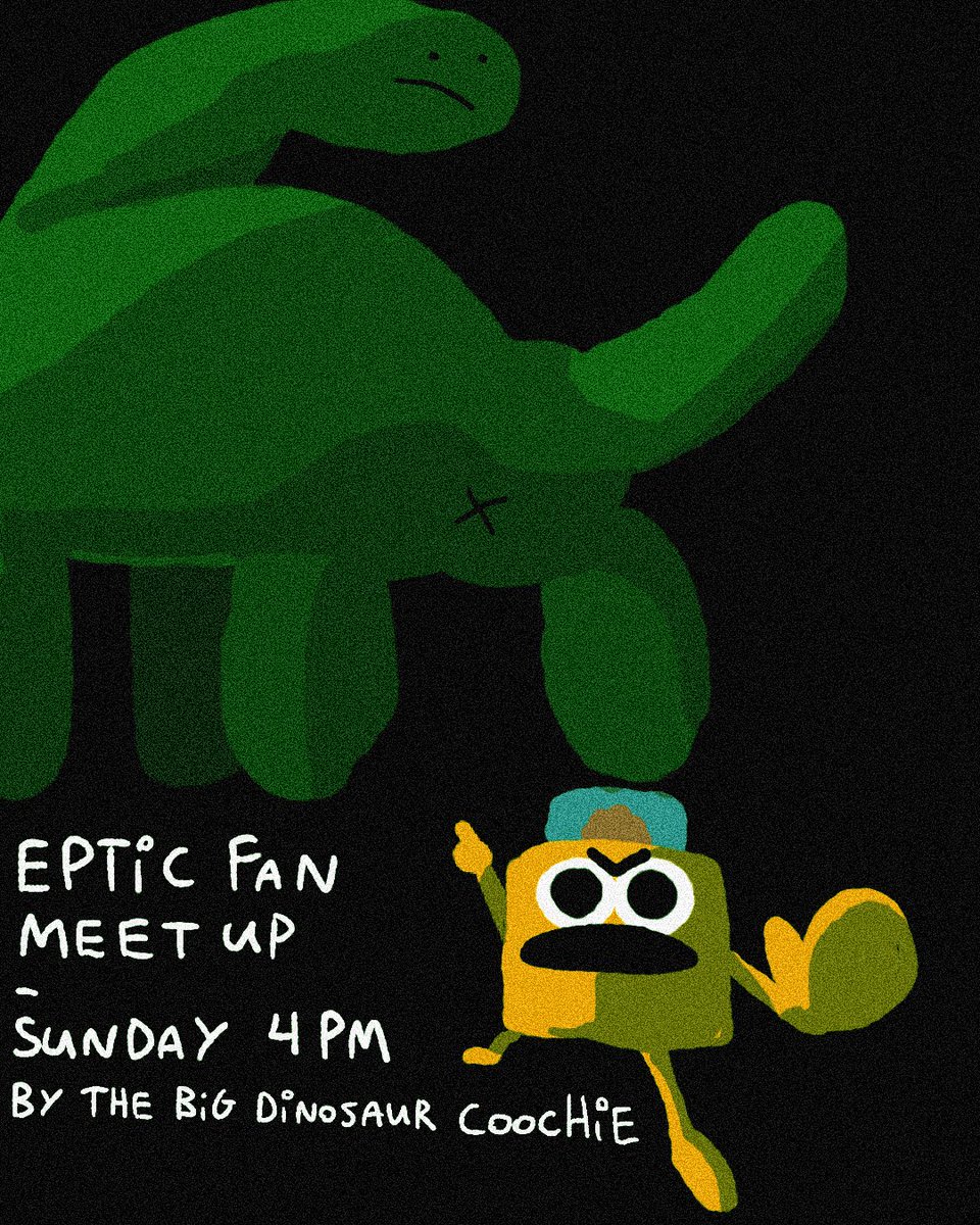 Eptic's tweet image. See you under becky’s lil thang on sunday
