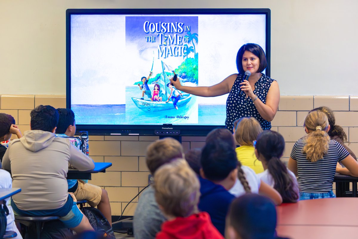 Students districtwide are celebrating Hispanic Heritage Month (September 15 – October 15) with author visits from the Latinx KidLit Book Festival. Students in grades 3–12 will explore how representation in literature impacts how children see themselves in the books they read.