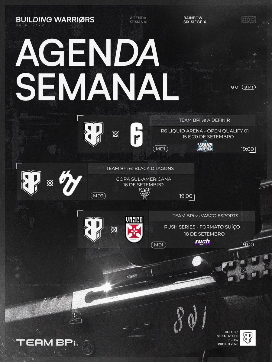 Agenda cheia!

Da uma conferia aí ⬇️