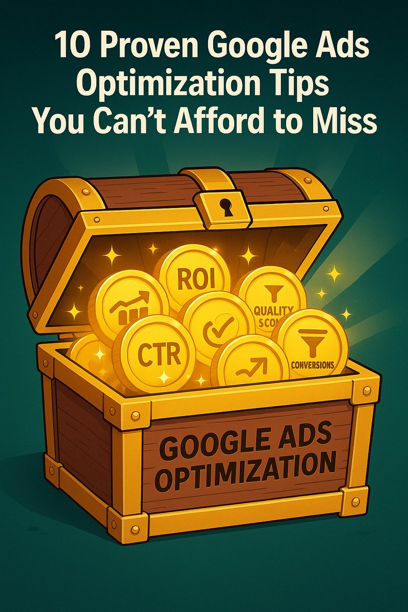 rabiulrajuhere's tweet image. Running Google Ads but not getting results?

Here are 10 PROVEN optimization tips:
✅ Quality Score
✅ RSAs
✅ Audience targeting
✅ Negative keywords
✅ Ad extensions
✅ Landing pages
✅ Smart bidding
✅ Tracking
✅ A/B testing
✅ Weekly updates

#GoogleAds #PPC #RabiulRaju