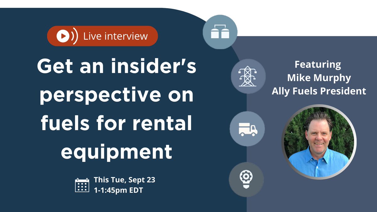 BizSpeed's tweet photo. Live Interview ft Mike Murphy, Ally Fuels President: What’s next in fuel logistics? This Tues, Sept 23 @ 1pm EDT

See how leaders like Ally Fuels are adapting to change:
https://t.co/pcra6I1wNl

#BizSpeed #FuelLogistics #PetroleumDistribution #LiveLogisticsTalk https://t.co/Om5zBVjURB