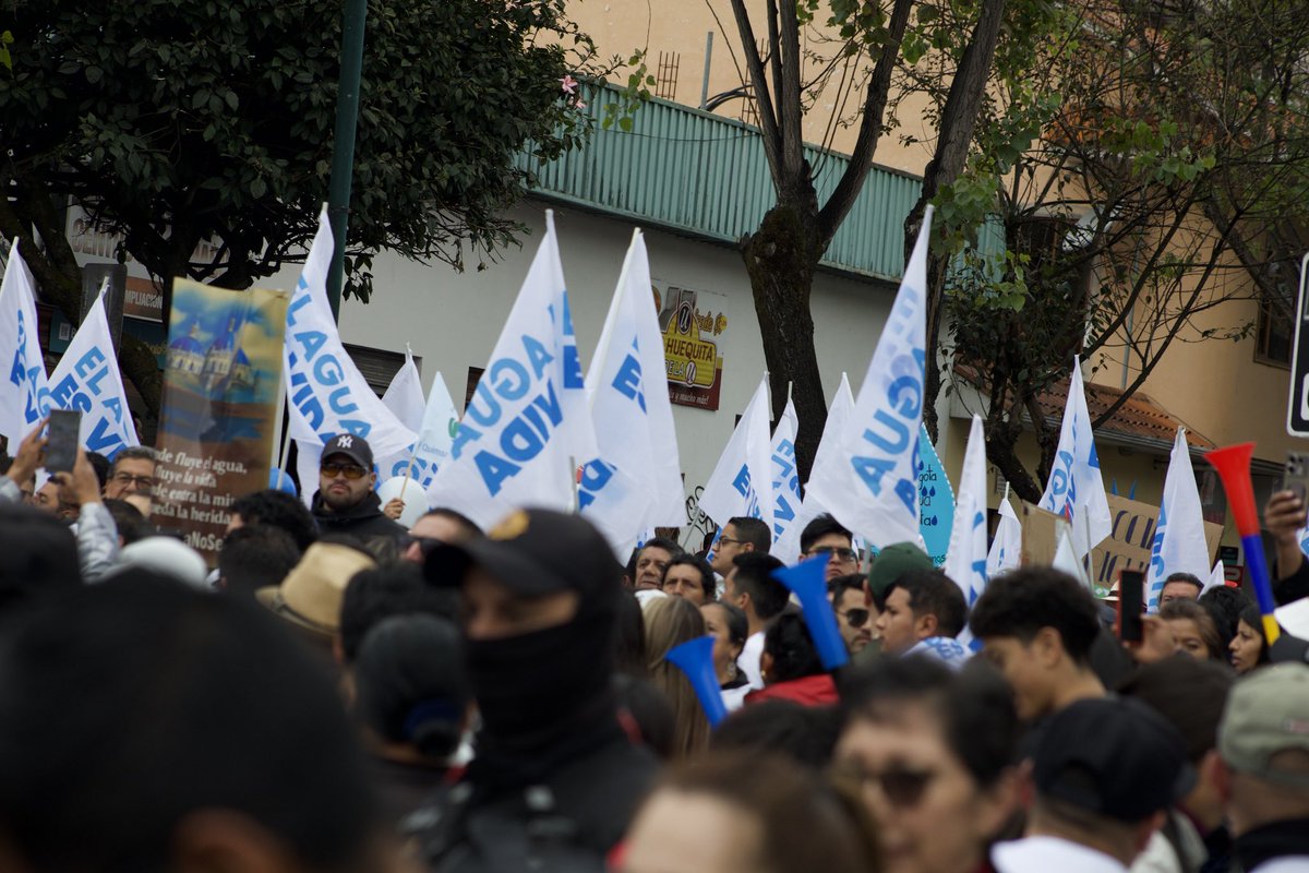 💪🇪🇨Como azuayo y como alcalde de #Nabón, me uno a la voz de mi pueblo. 

Hoy más que nunca, defendemos el agua y la salud. No hay desarrollo posible sin respeto a nuestra tierra y a nuestras fuentes de vida. 

#Cuenca #QuimsacochaNoSeToca