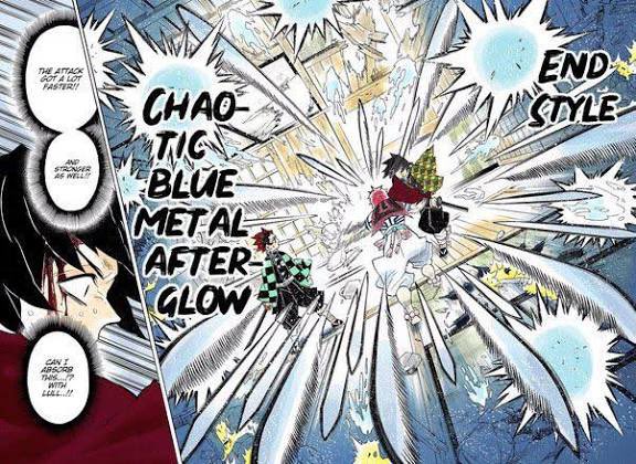 still thinkin about the animation for blue silver chaotic afterglow