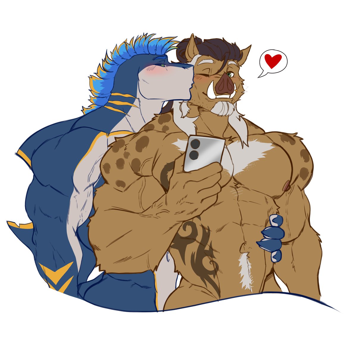 one_axolt's tweet image. sketch for @/TuskmaneBoi