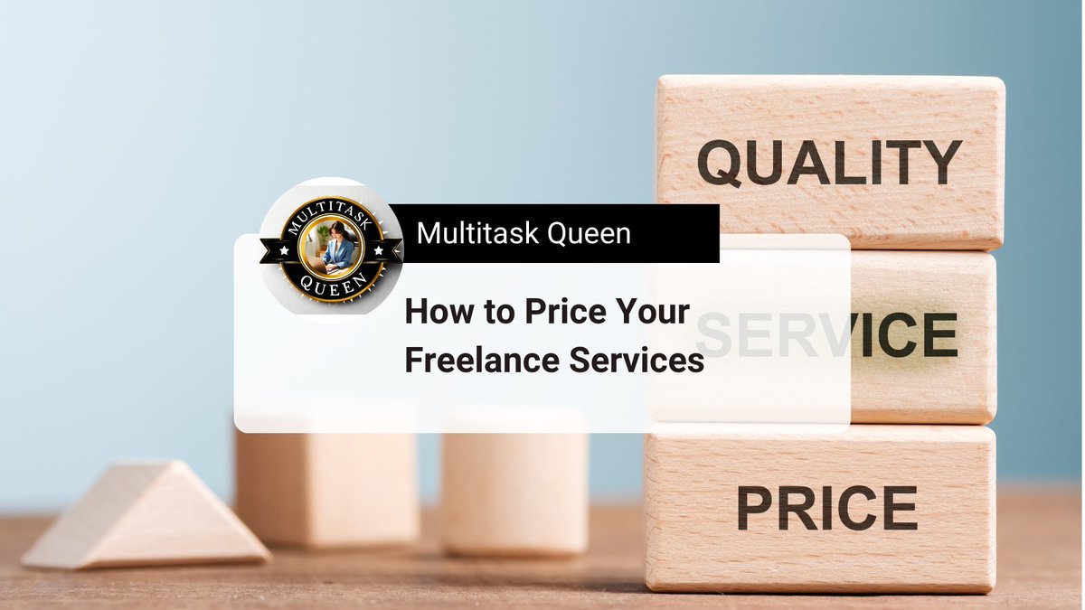 Multitask_Queen's tweet photo. Pricing = confidence 💰
👉 Research market
👉 Factor time + skill
👉 Add value, not hours
💡 Don’t sell cheap, sell smart.
#FreelancePricing #ValueBased https://t.co/udO70Z2p0Q