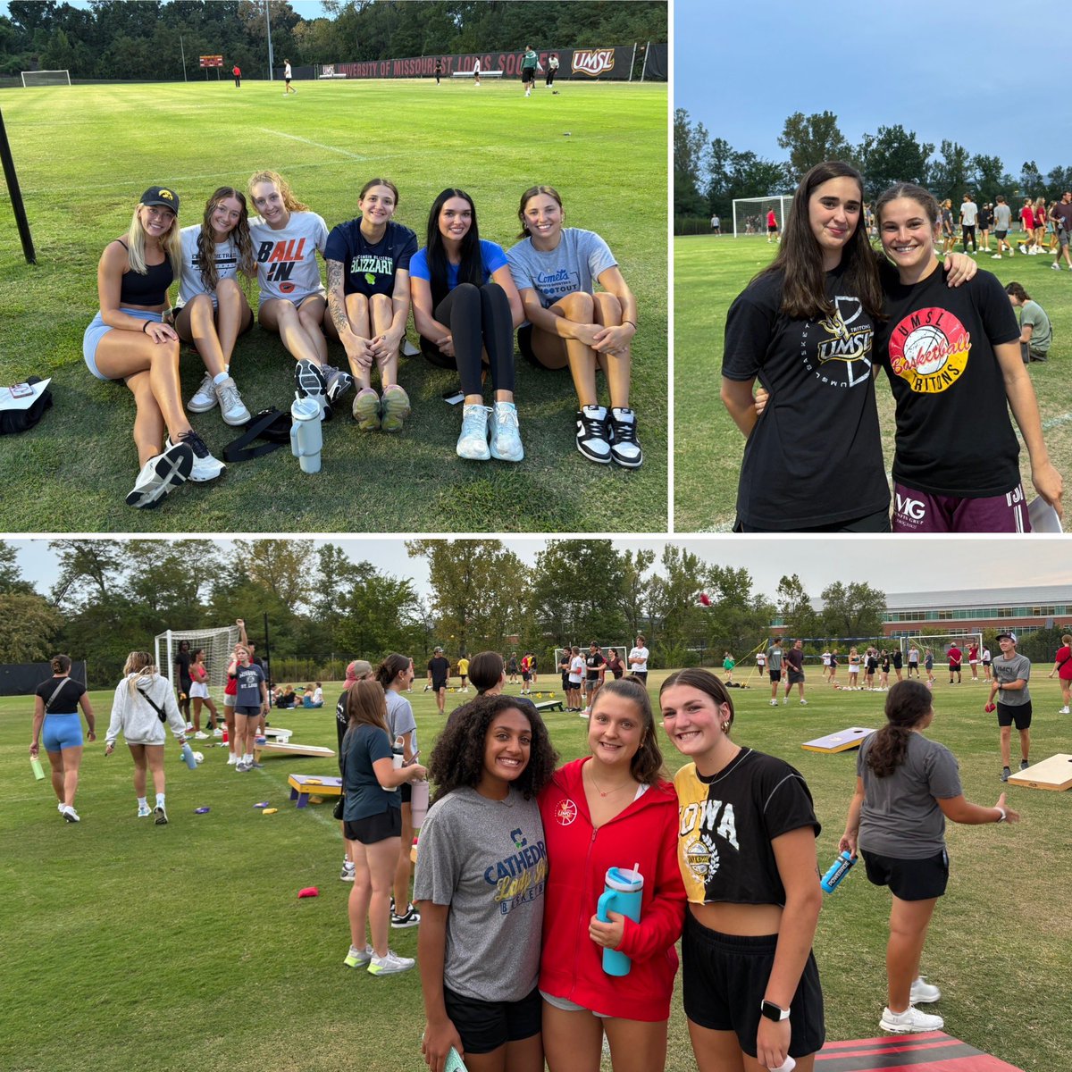 Last night, was a gorgeous evening to participate in the annual UMSL SAAC YARD GAME BASH💪🔱🎯🥳