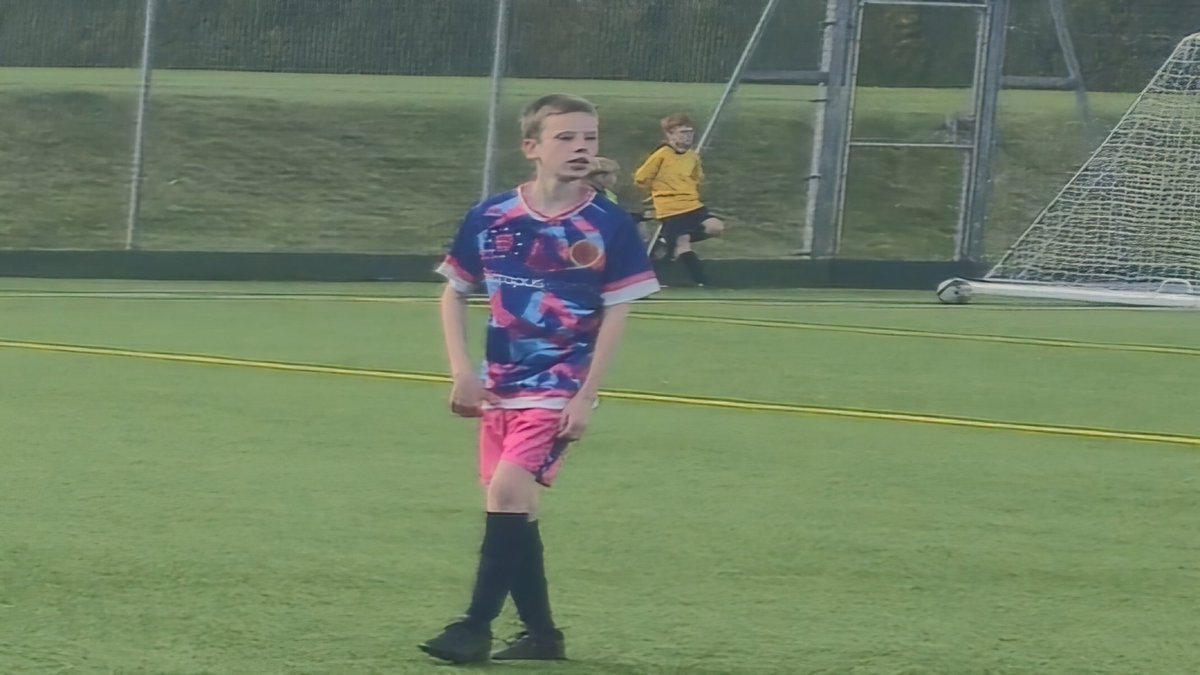 CarnockPS's tweet photo. First games of the school year on a beautiful evening up at QAHS. The team played well and received lots of lovely comments about our new strips. #TentacleTeams https://t.co/KS5eLktzaq
