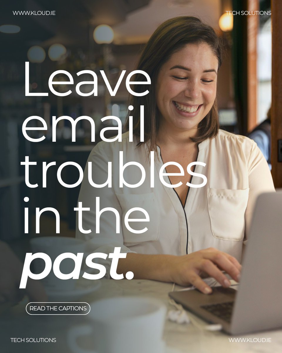 Iekloud's tweet photo. Tired of emails not arriving, getting lost, or disappearing completely? 📩 

Ready to stop stressing about emails? Let’s fix it today.

 💻 Learn more: https://t.co/PuAkjM5VJh | 📧 info@kloud.ie | ☎️ +353 818 911 100

 #Kloud #EmailSecurity #BusinessCommunication #EmailManagement https://t.co/ucV8tIfng8