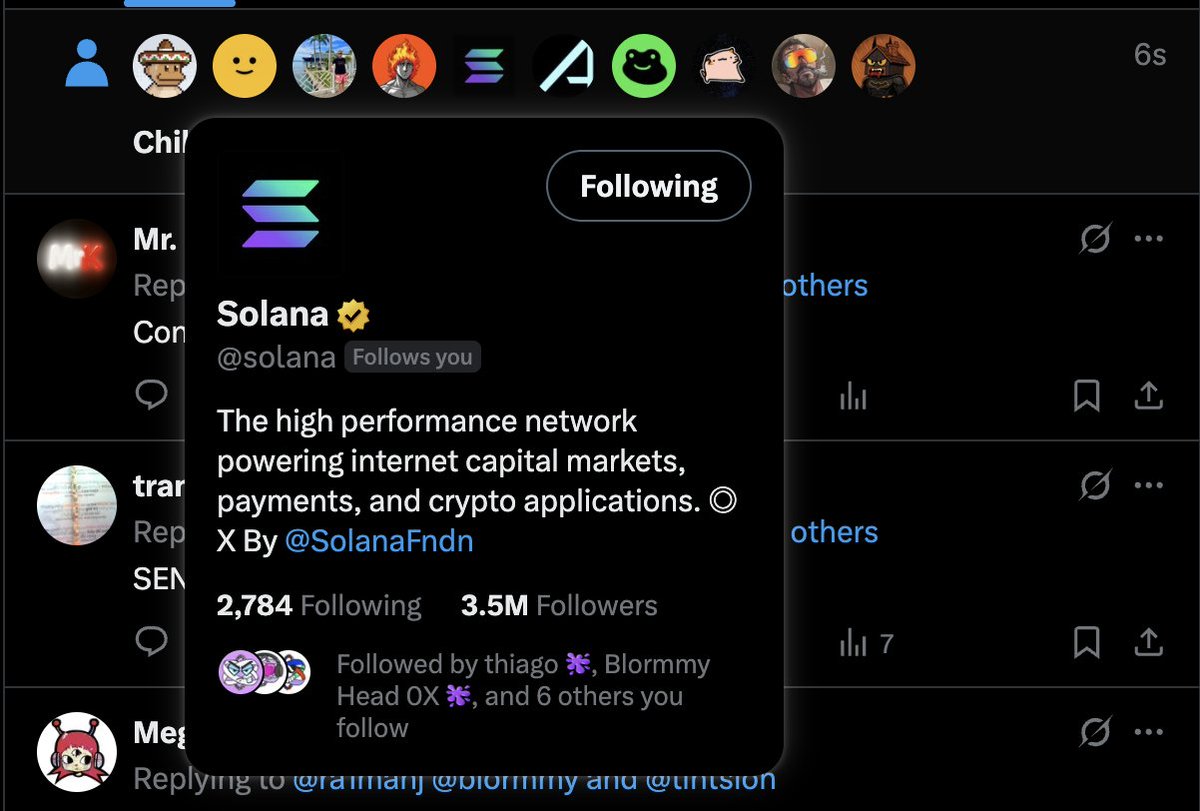 blormmy's tweet photo. Solana follows Blormmy.

It's time to accelerate. 

@solana https://t.co/dtflCbWDZa