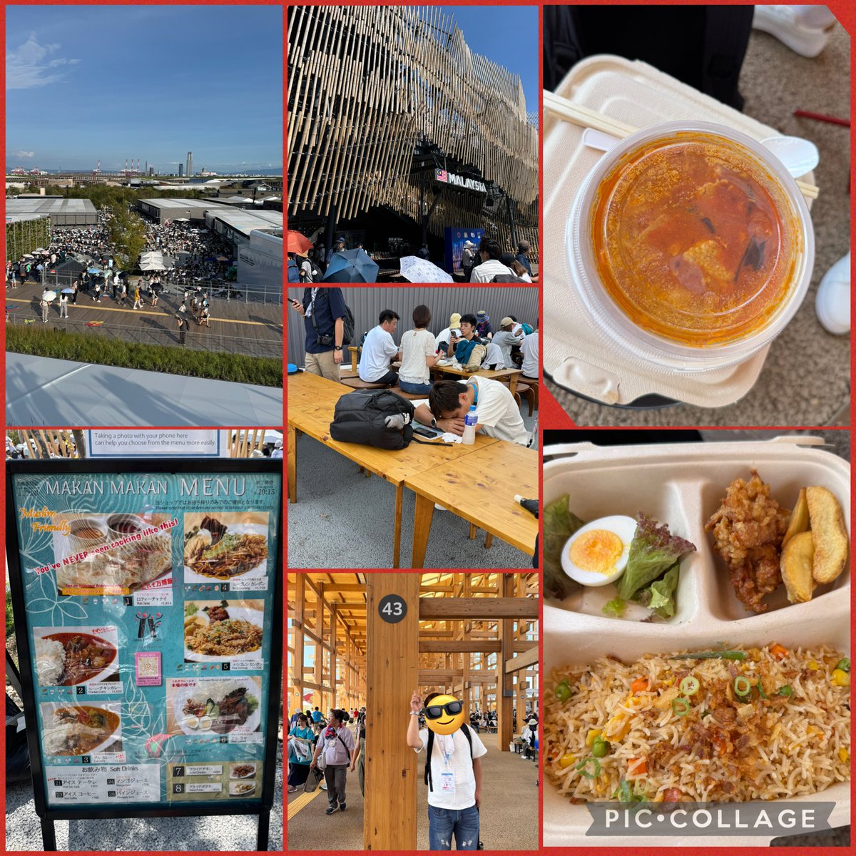 shiitan1128's tweet image. いつもノリノリのインドネシア館🇮🇩😄
お昼はマレーシア館🇲🇾でテイクアウト🍛

午後はどこも入場規制
お疲れモードかな😅
ちょっと休んでワッセの
『大阪ウィーク〜秋の陣〜』
ARミャクミャクで遊んでみる😁

#インドネシア館🇮🇩
#WASSE
#OSAKAWEEK
#EXPO2025
#大阪関西万博2025