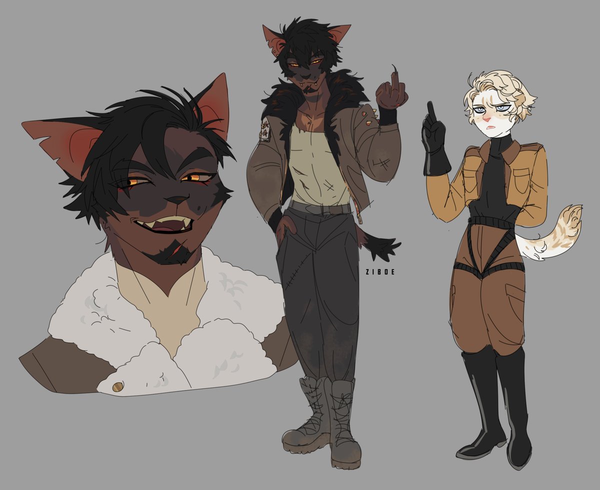 Roach &amp; Fritz
#furry #cat #lynx