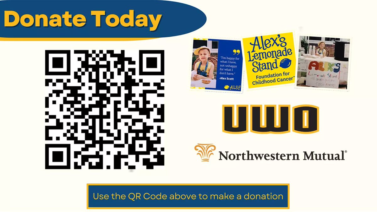 UWOFootball's tweet image. Northwestern Mutual – Oshkosh and UW Oshkosh Football are teaming up this September to support pediatric cancer research. Join us in the fight during Childhood Cancer Awareness Month.

🔗 bit.ly/46EiHBL

#GoldStandard | #NOW
