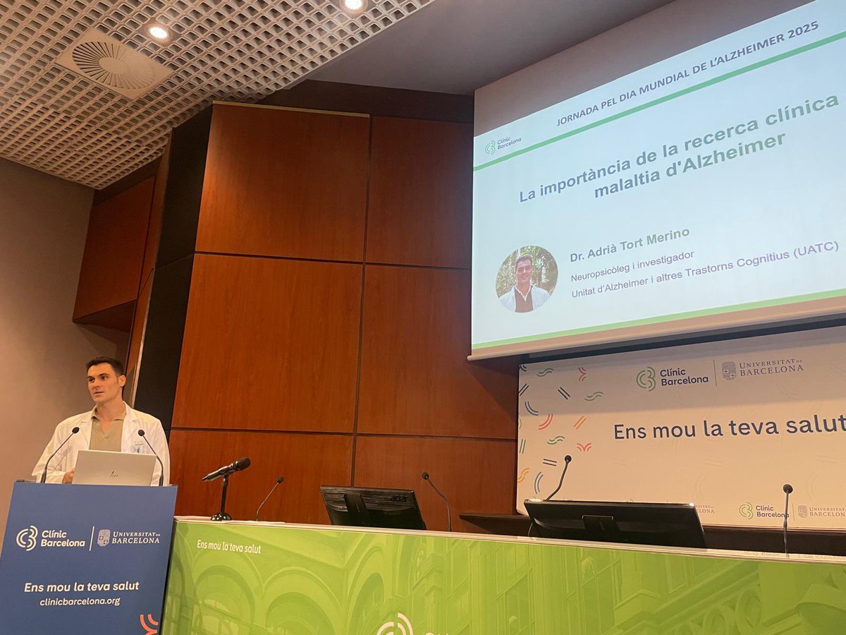 Unitat d’Alzheimer i altres Trastorns Cognitius tweet media