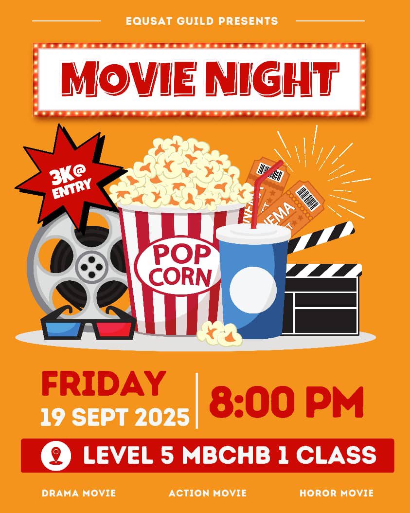 🤩Popcorn, movies, and friends. The perfect Friday night! 🎬 Join us this Friday, Sept 19 at 8:00 PM on Level 5.💫

#MovieNight #guildevent