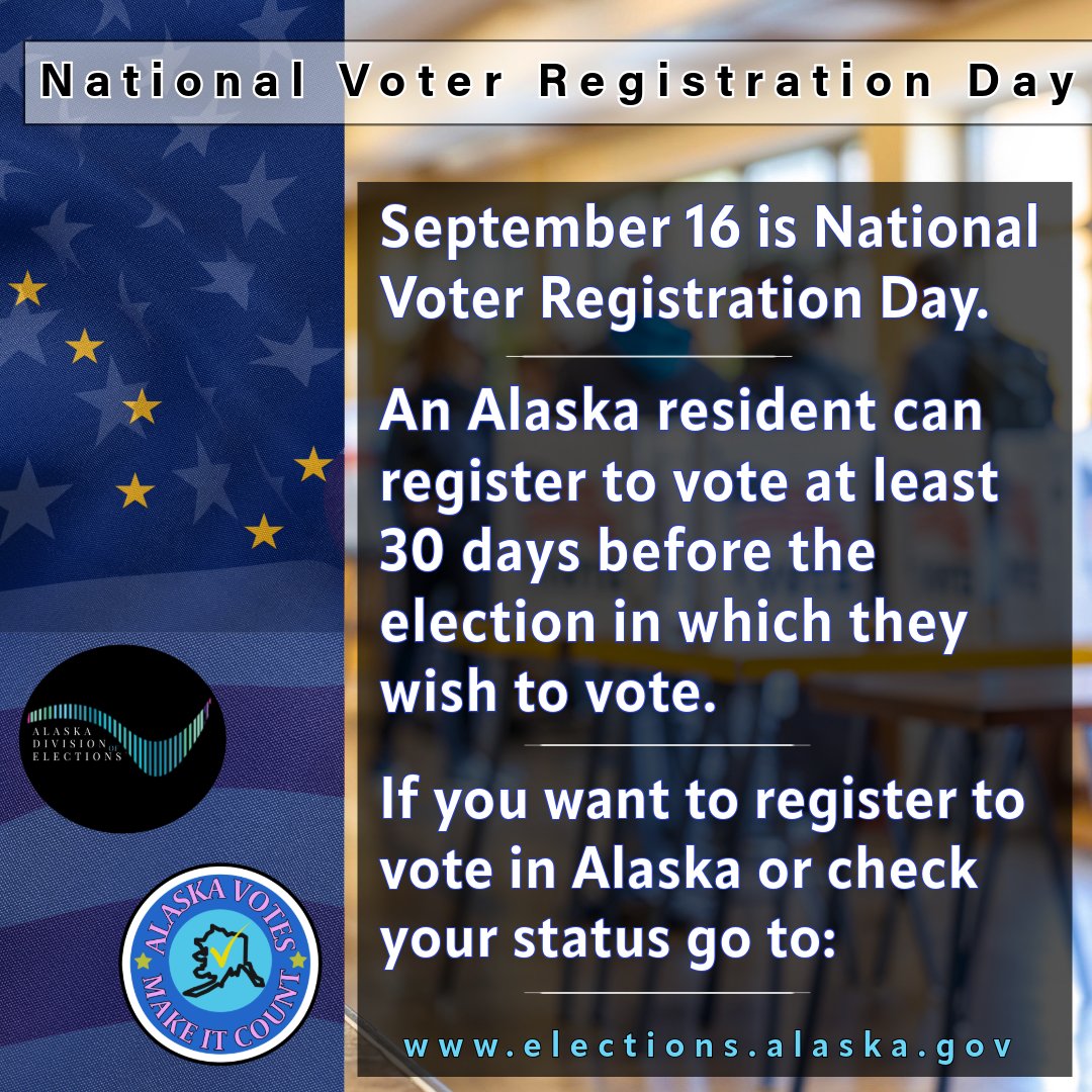 Alaska Division of Elections tweet media