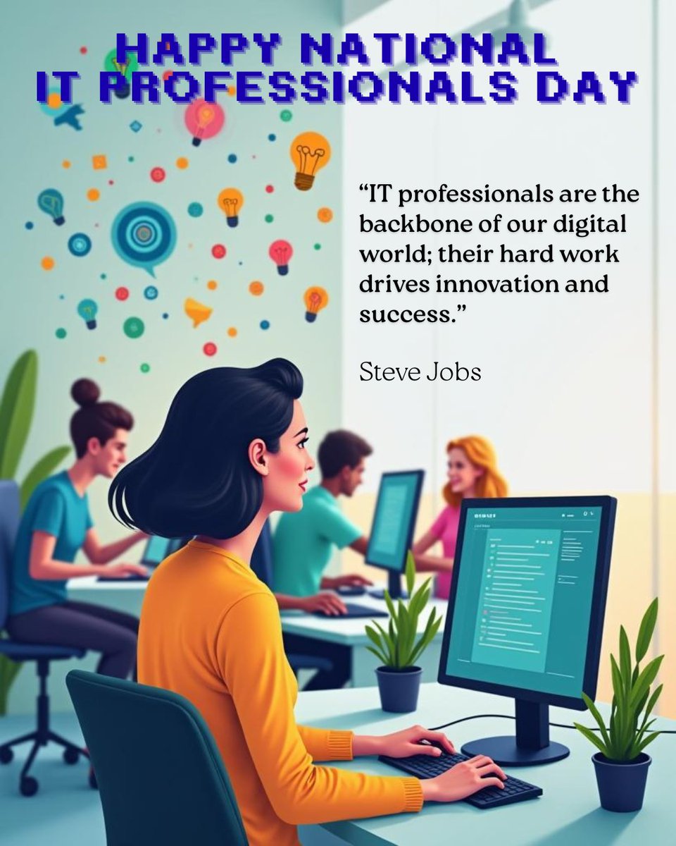 NorcoTech's tweet image. 💻 Happy IT Professionals Day!
Shoutout to the tech heroes who keep our systems running, our data safe, and our lives connected.
You&apos;re the real MVPs behind the screen! 🙌🔧💡
#ITProsDay #TechHeroes #ThankYouIT