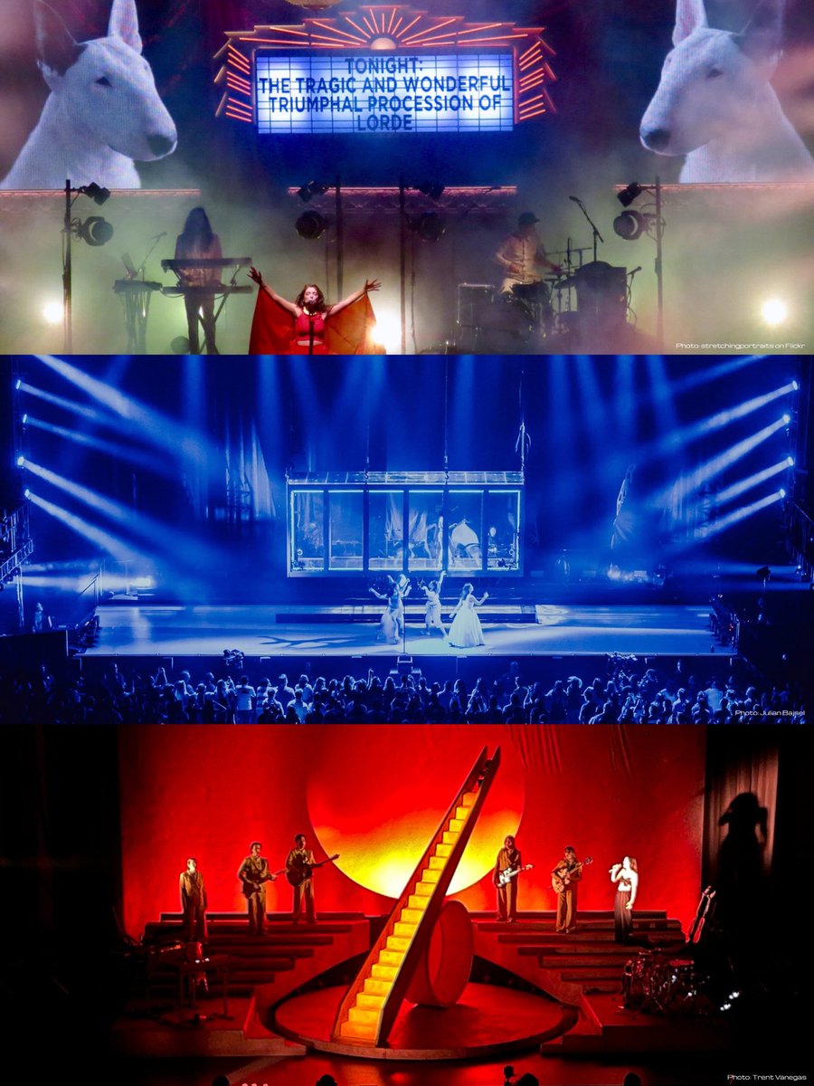 TheLordeCult's tweet photo. Happy #UltrasoundWorldTour eve for those who celebrate!

A look back at Lorde’s iconic stage designs from her past tours. https://t.co/Au8TYJjxZG