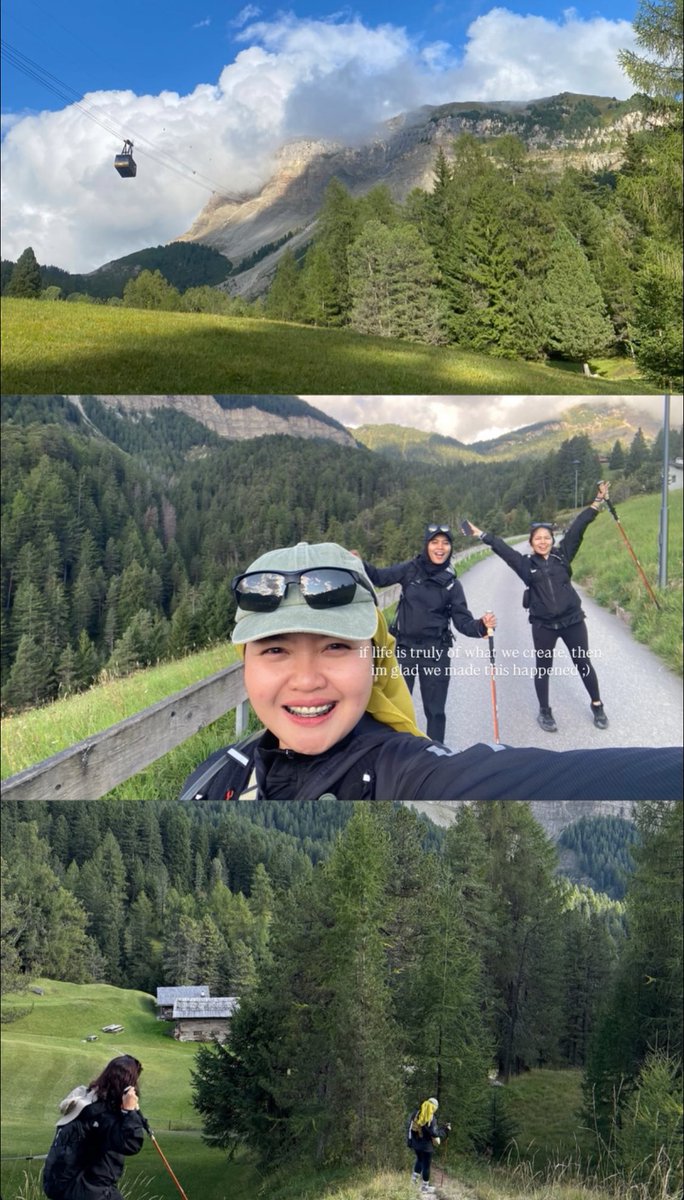 izynkhr's tweet photo. If life is truly what we created them pov ☺️🍃⛰️ #dolomitesaffair https://t.co/fXvr9EJxDB