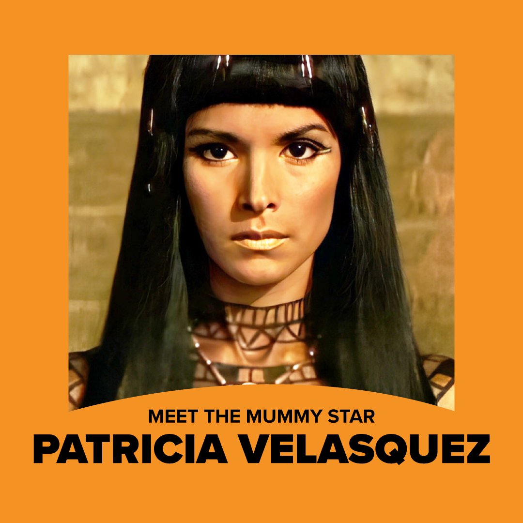 She was cursed, resurrected, and now she’s headed to San Francisco 💀 Meet Patricia Velasquez, the unforgettable Anck-Su-Namun from The Mummy, when she joins us at FAN EXPO this November. spr.ly/6011AuvyV