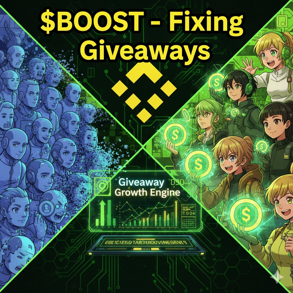 Giveaways in crypto are broken with fake followers, bots, and empty hype.

$BOOST launched last week to fix this.

A token built to turn giveaways into real growth engines.

Here’s what we found when we looked inside using <a href="/apescreener/">ApeScreener</a>'s holder's view.