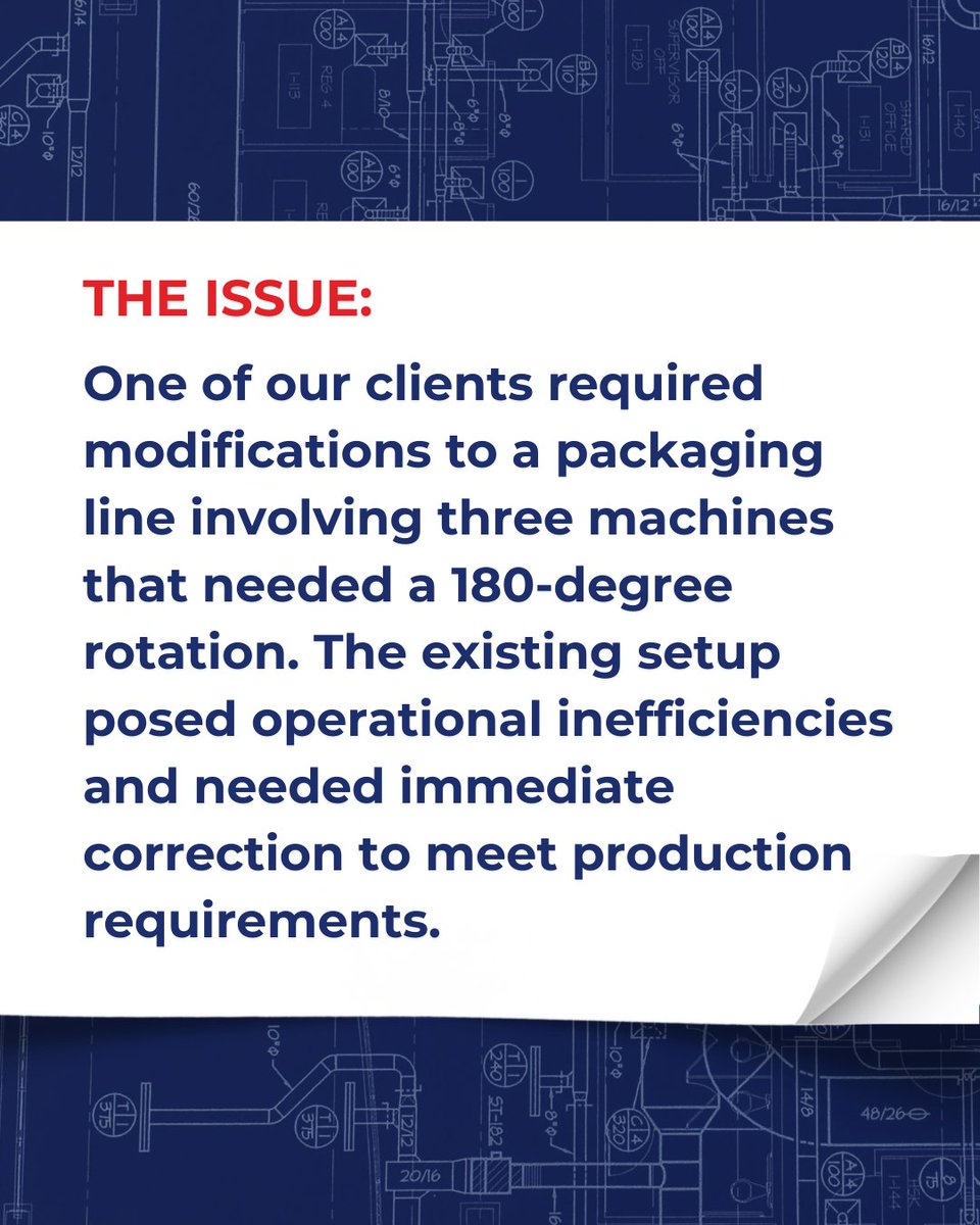 RAPIER_Inds's tweet photo. Completed Project Spotlight: Rotated. Redesigned. Ready to run. 💪 We helped a client revamp their packaging line with a 180° machine rotation, on-site troubleshooting, and full startup support, complete with as-built drawings.

Explore more: https://t.co/aLVjxvNP73 #RAPIER https://t.co/CPVrCp5QIc
